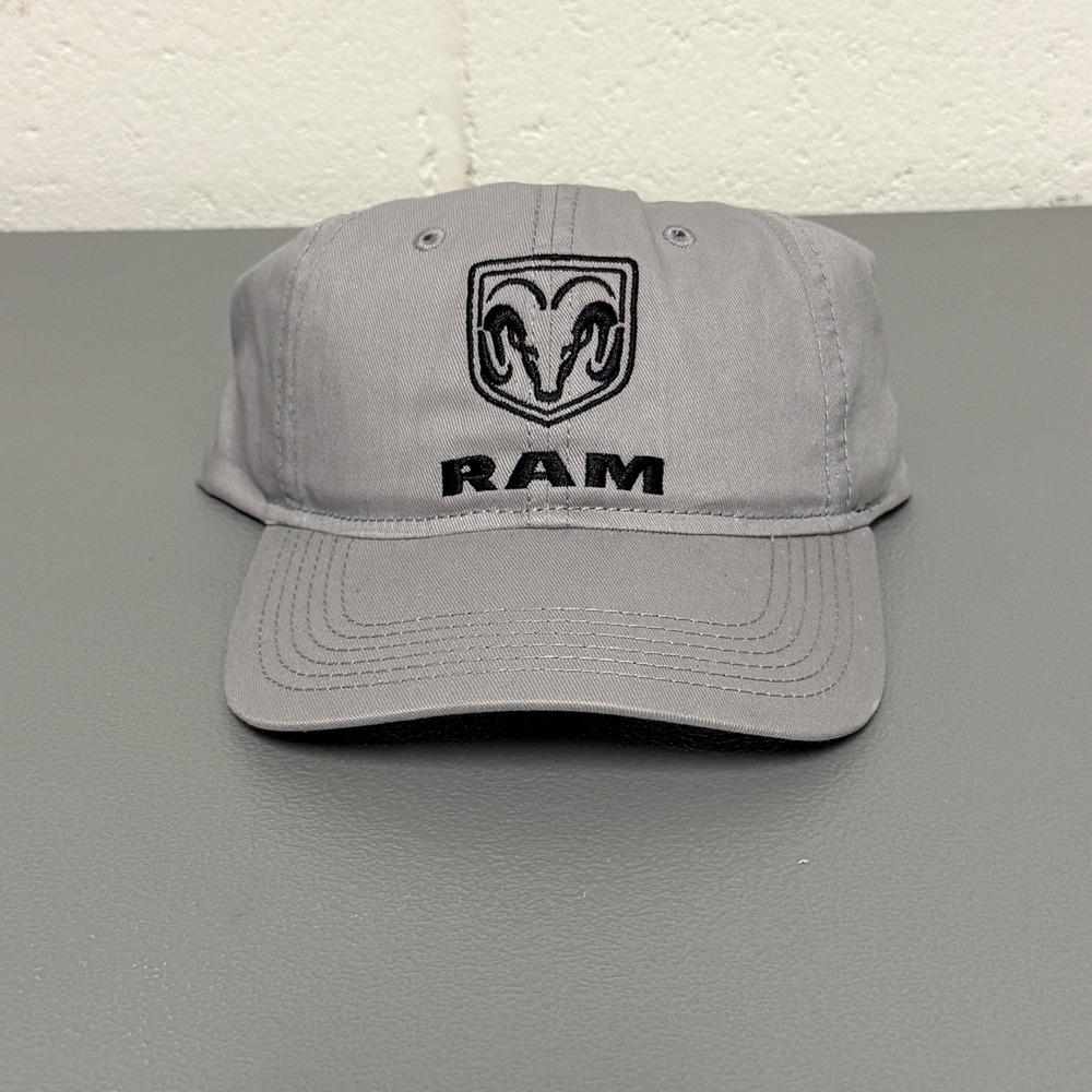 Ram Trucks H3 Sportgear Gray Embroidered Logo Adjustable Baseball Cap Hat NWT